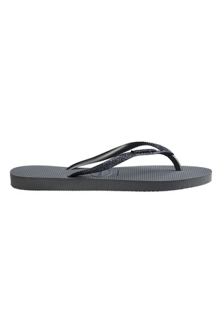 Havaianas Kids Slim Glitter Kadın Plaj Terliği 4146975 Gümüş