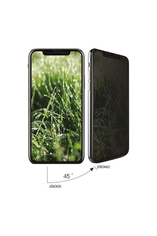 Piili Apple iPhone Uyumlu 15 Pro Max Hayalet Privacy Ekran Koruyucu