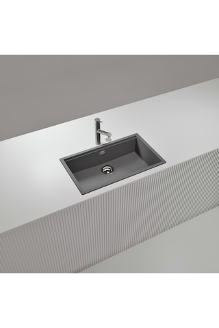 Schock - Lahti N100xl Croma 70 Cm Tezgahaltı/tezgahüstü Granit Evye Diğer
