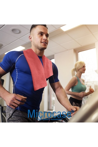 %100 Organik Pamuklu Sportif Hızlı Ter Emen30cmx90cmhavlu Al3958