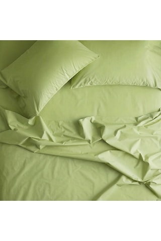 Prime Sleeks %100 Pamuk Yastık Kılıfı 2 Adet - Fıstık Yeşili - 50x70cm Fıstık Yeşili