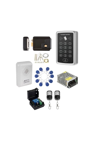 Electrimax  RFID Şifreli Kapı Kilidi Geçiş Kontrol Zil Sistemi