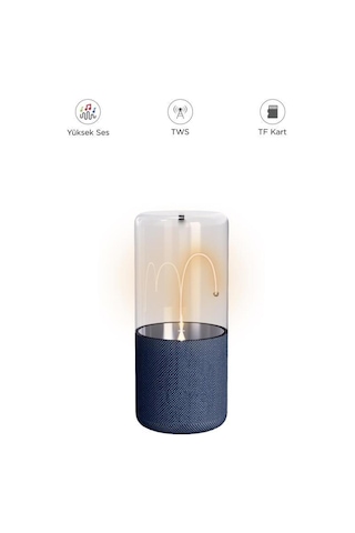 D40 Tws Manyetik Bükülebilir Işık 5.3 Bluetooth Hoparlör Speaker