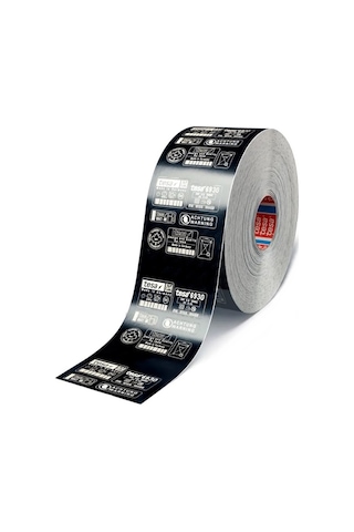 Tesa 6930 Lazer Etiket Bandı Siyah 25mx120mm Mat Siyah