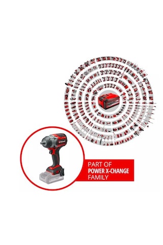 Einhell TP-CW 18/750-C Li BL - Solo Kömürsüz Akülü Darbeli Somun Sıkma (Akü ve Şarj Hariç) - 4510065