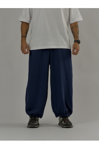 Cocopelli Lacivert Oversize Baggy Erkek Pantolon Coc3417