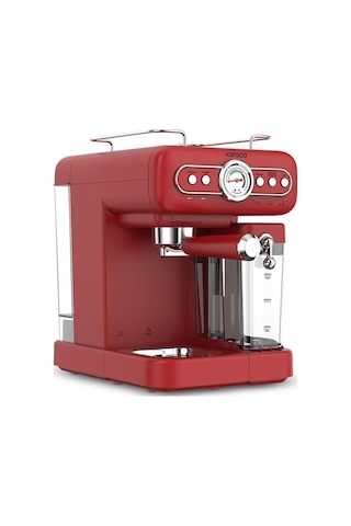 Karaca Vintage Craft Süt Hazneli Espresso, Latte Ve Capuccino Makinesi Cream