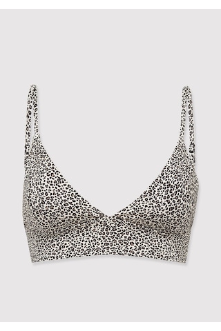 Mavi - Leopar Desenli Bikini Üstü 1914161-35130 Kahverengi