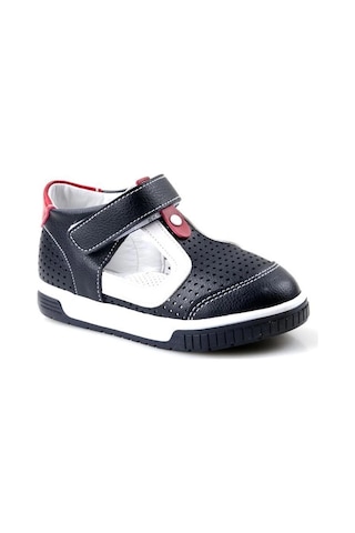 Arzen 4016 Önü Kapalı Erkek Çocuk Bebe Sandalet Ayakkabı Gri