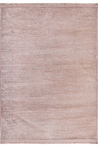 Çam Halı Crea Decolux Azade 8201 Bej Özel Kaymaz Tabanlı Pamuk Dokuma Kilim - 80x150