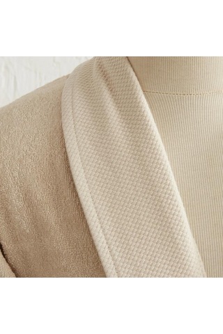 Karacahome Glory Lurex Gold Bej 9 Parça Aile Banyo Seti Bej