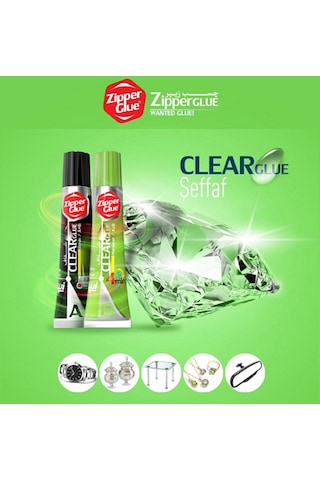Zipper Glue C2 Şeffaf Yapıştırıcı 16 Gr Hızlı Yapıştırıcı