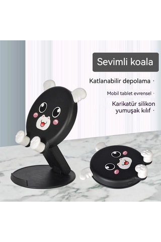 Aurora Sevimlidizgi Film Tarzımasaüstelefon Standısiyah Siyah