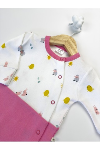 Sezgibaby Kız Bebek Tulum Pembe