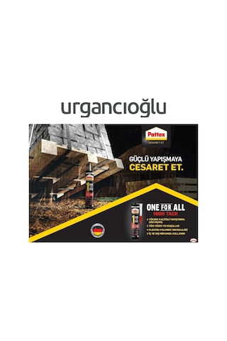 Pattex One For All High Tack Beyaz Yapıştırıcı 460Gr 12 Adet Beyaz