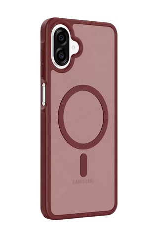 Galaxy Uyumlu A07 4g Jota Magsafe Kapak - Bordo