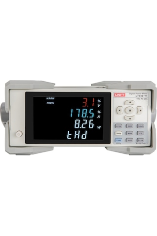 Unı-t Ute9802+ Ekonomik Taşınabilir Akıllı Dijital Güç Ölçer 600v 20.0a Dc40hz 400hz