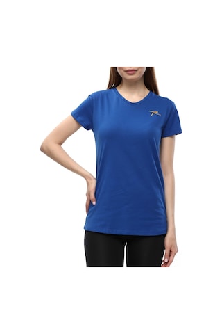 Raru Kadın %100 Pamuk T-Shirt Mulıer Saks