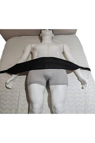 Ozclife Tek Kemerli Hasta Yatağa Bağlama Kemeri - Siyah