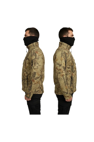 Mysia Outdoor Orman Desen Taktik Polar Mont Avcı Mont 7 Cep Çok Renkli