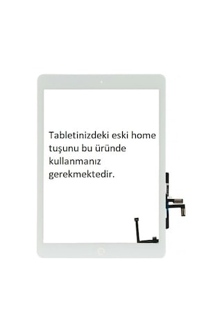 Apple Uyumlu iPad, A1822 Dokunmatik Home Tuşsuz 5. Nesil