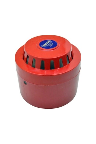 Yangın Alarm Ihbar Ikaz Sireni Acil Durum Korna 220 Volt Alarm Korna Siren 85 Desibel Ses Plastik