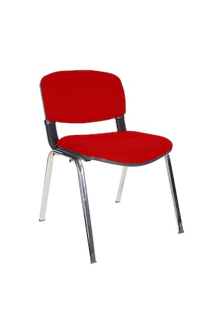 Gizmomobilya Gizmo Ofis Bekleme Misafir Koltuğu Mk1100 Form Döşemeli Kırmızı