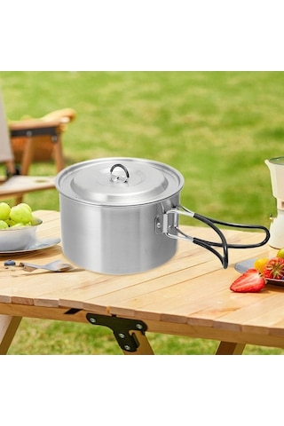 Pazly Kamp Tenceresi Kompakt Kaynar Su Stok Barbekü Çift Tutam Pratik Çok Renkli