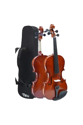 Midex Cvl-741-tys Profesyonel 1/4 Çocuk Kemanı Seti 6-8 Yaş Yastık Tel Çanta Yay Susturucu Reçine