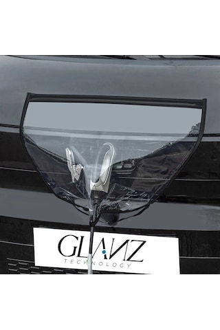 Glanz Elektrikli Araç Şarj Soketi Yağmur Koruma Brandası, Ev Şarj Soket Koruyucu 55 - 45 Cm