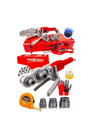 Yeni Nesil Premium Full Takım Kalite Pprc Metal Çanta Plastik Boru Kaynak Prc Mini Makina Seti