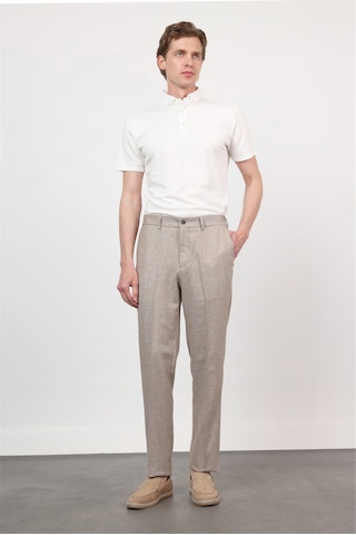 İmza Kahverengi Yan Cep Comfort Fit Pamuklu Chino Pantolon 1003260167