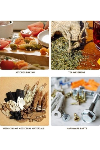 Ulzyvf Createtech Terazisi Terazileri Tartı Pişirme Mutfak Mini Küçük Gıda Elektronik Dijital 22lb/10kg - Gc Beyaz Beyaz