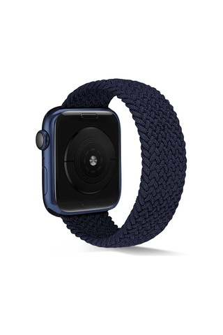 Watch Ultra 49mm Kordon Uyumlu Krd-38 Medium Strap Kayış Mkst- Lacivert