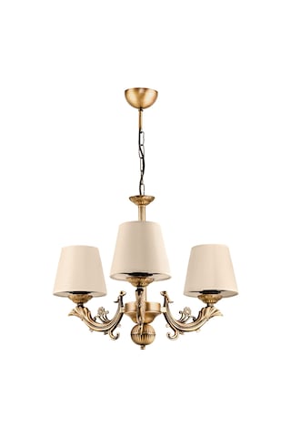 Dede Üç Kollu Sava Zamak Avize Eskitme Şapkalı Eskitme Boya