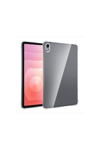 Fuchsia Galaxy Tab S11 İle Uyumlu Süper Silikon Tablet Kılıfı Arka Kapak