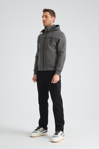 Shooter Sportswear Shooter Erkek Premium Kışlık Eşofman Takımı Regular Kapüşonlu Füme