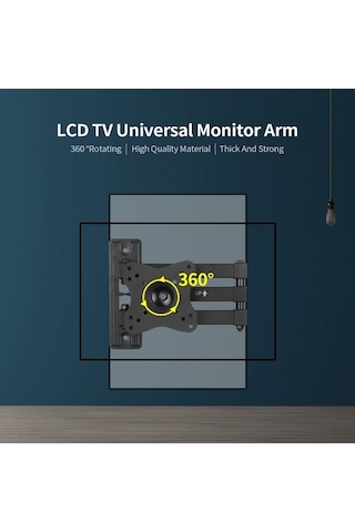 Pazly Bilgisayar Ve Tv Standı - 360 Dönme - 30 Kg Taşıma Kapasitesi - Yüksek Kalite Malzeme