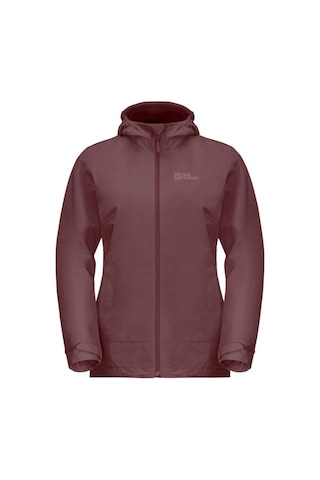 Jack Wolfskin Moonrıse 3ın1 Jkt W Kırmızı Kadın Mont Red Ochre Red Ochre