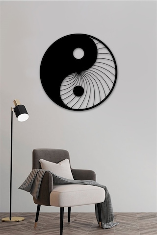 Yin Yang - Metal Tablo