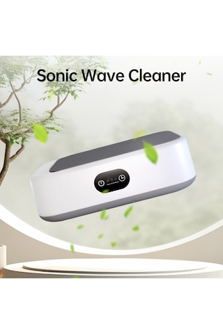 Gajeena A8 Ultrasonik Gözlük Temizleyici 640ml 304 Paslanmaz Çelik 3 Modlu Zamanlama 49khz 220-240v Lab/eğitim