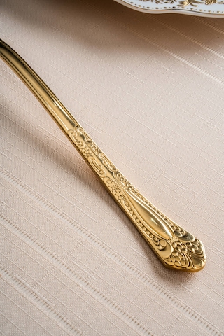 Acar Karat Star Gold Servis Kaşığı - 30 Cm