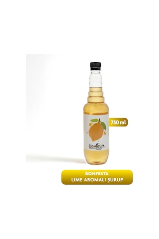 Bonfesta Lime Aromalı Kahve ve Kokteyl Şurubu 750 ML