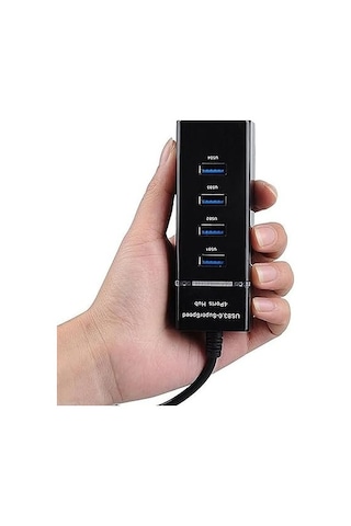 6043 4 Port Usb 3.0 Çoğaltıcı Çoklayıcı Hub Adaptör Switch Hız: Usb3.0-5gbit/sn 4 Adet Usb3.0 Kablo Uzunluğu: 30 Cm 4 Farklı Cihazı Usb3.0 Hızında Tek Noktadan Aynı Anda Bağlayın