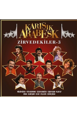 Karışık Arabesk Zirvedekiler 3 - Plak