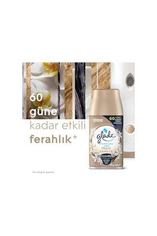 Glade Automatic Spray Yedek İpeksi Vanilya Kokusu 269 Ml 60 Gün Etkili vanilya