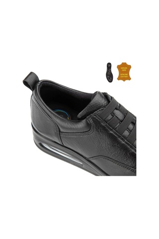 Muya Hanka Airmax-6 Nokta Anatomik Kadın Ayakkabı Siyah Siyah