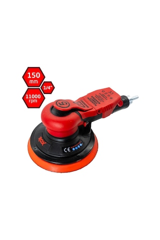 Rox 0301 Orbital Havalı Zımpara Makinesi 150 MM