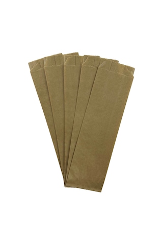 1 Kg Dürüm / Çatal - Bıçak - Kaşık Kraft Kese Kağıdı Ambalajı