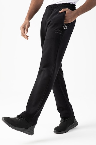 Maraton Sportswear Comfort Erkek Düz Paça Basic Siyah Eşofman Altı 21845-siyah Siyah